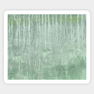 Abstract Oil Painting 10c10 Mint Green Aspargus Sticker